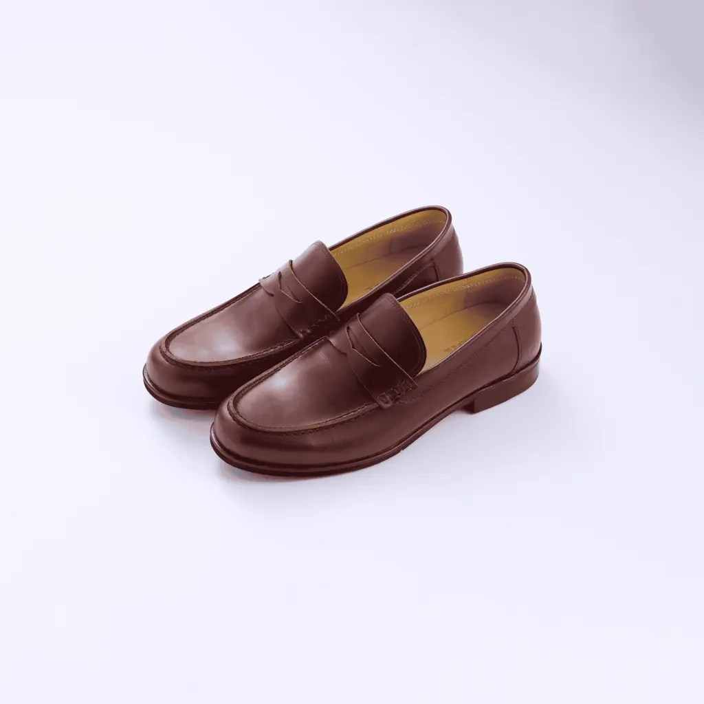 女生皮鞋推薦款式 - 真皮樂福鞋