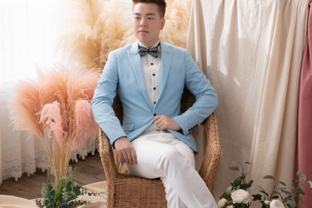 MTSK三重店婚紗照結婚西裝S01棕室內直單人照-1